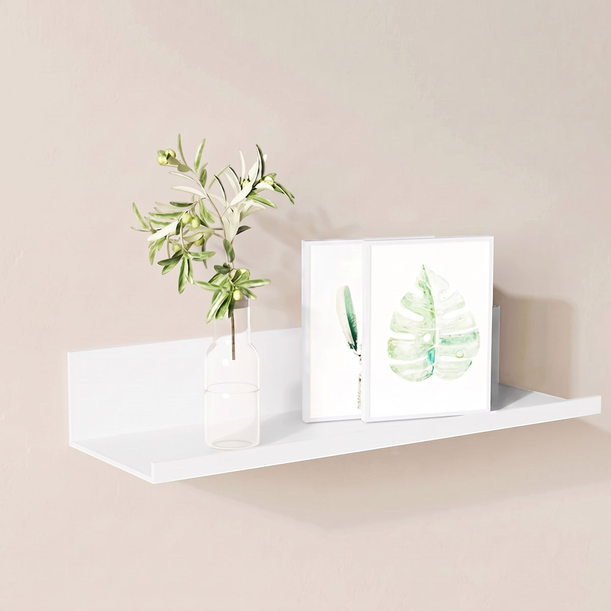 Étagère Murale Flottante en Aluminium - Aluvia
