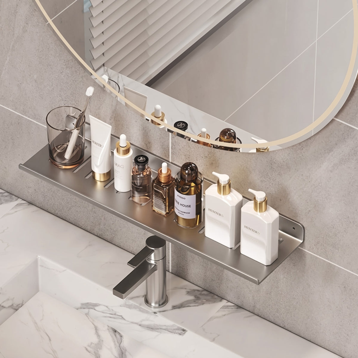 Étagère Murale Salle de Bain - Muratika