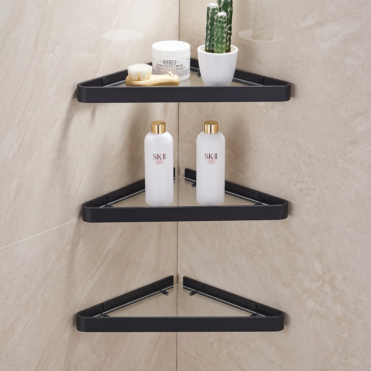 Étagère Murale Salle de Bain d'Angle Shelvia – vue principale