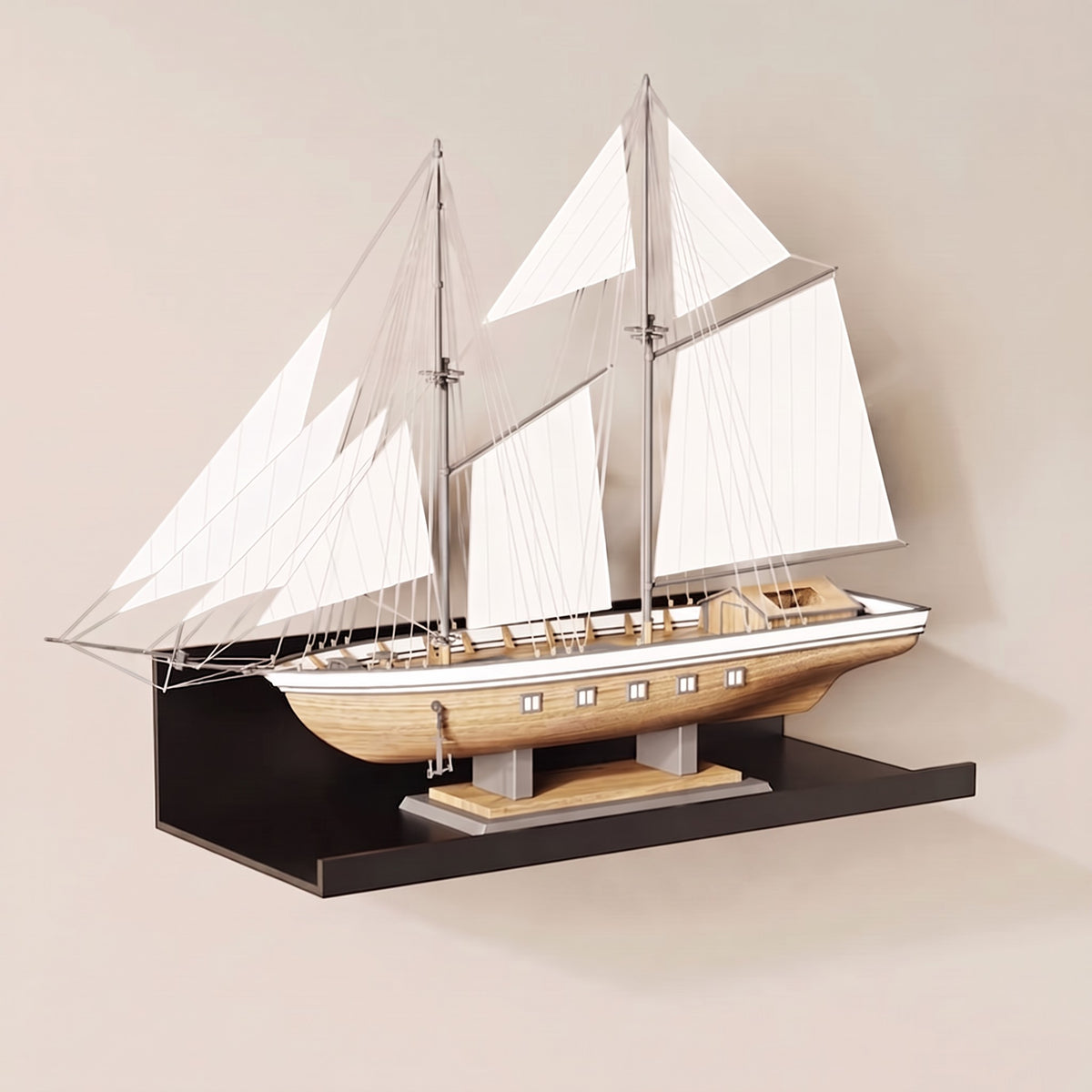 Étagère Murale Flottante en Aluminium - Aluvia