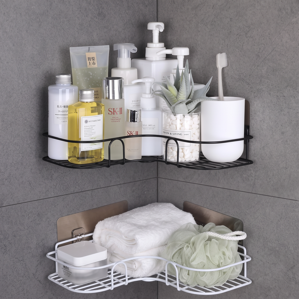 Étagère Murale Salle de Bain Lobiu – vue 3