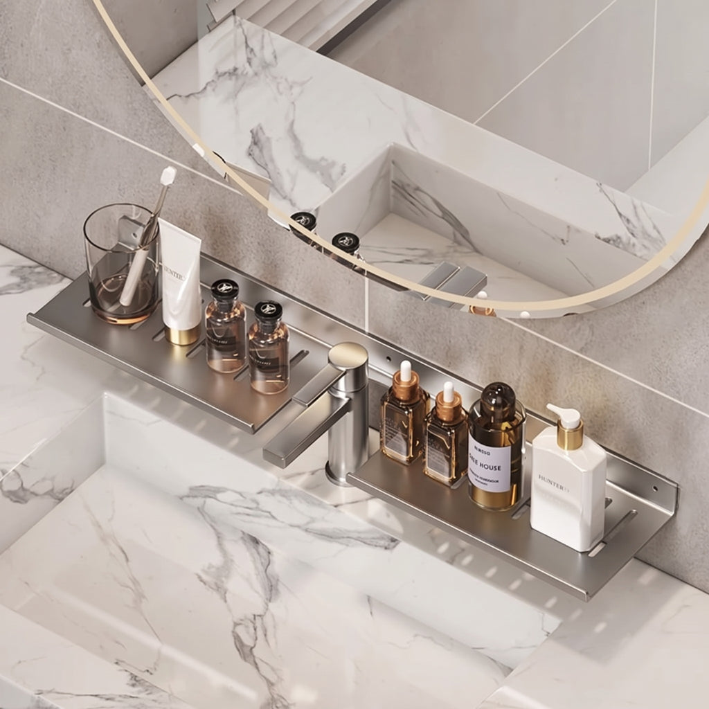 Étagère Murale Salle de Bain pour Lavabo - Murivo