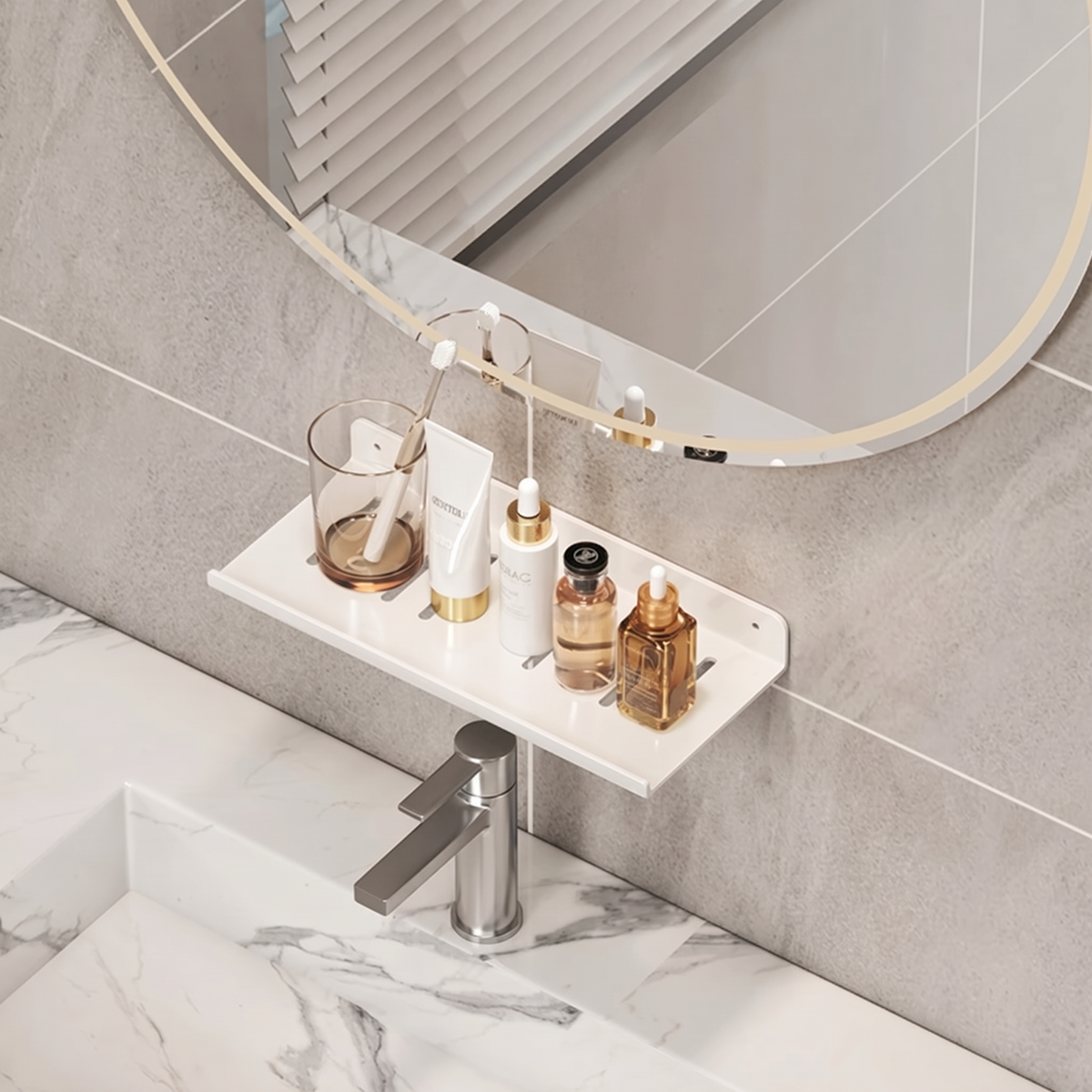 Étagère Murale Salle de Bain - Muratika
