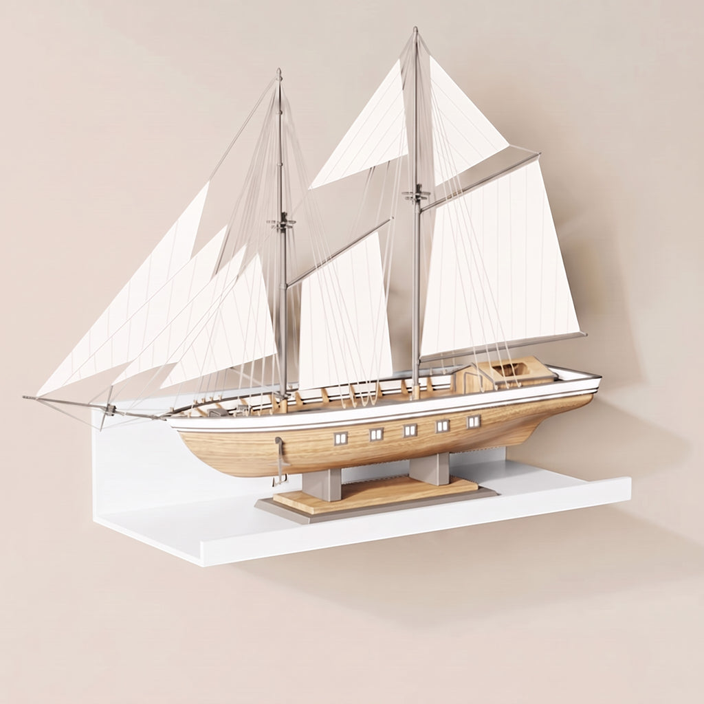 Étagère Murale Flottante en Aluminium - Aluvia