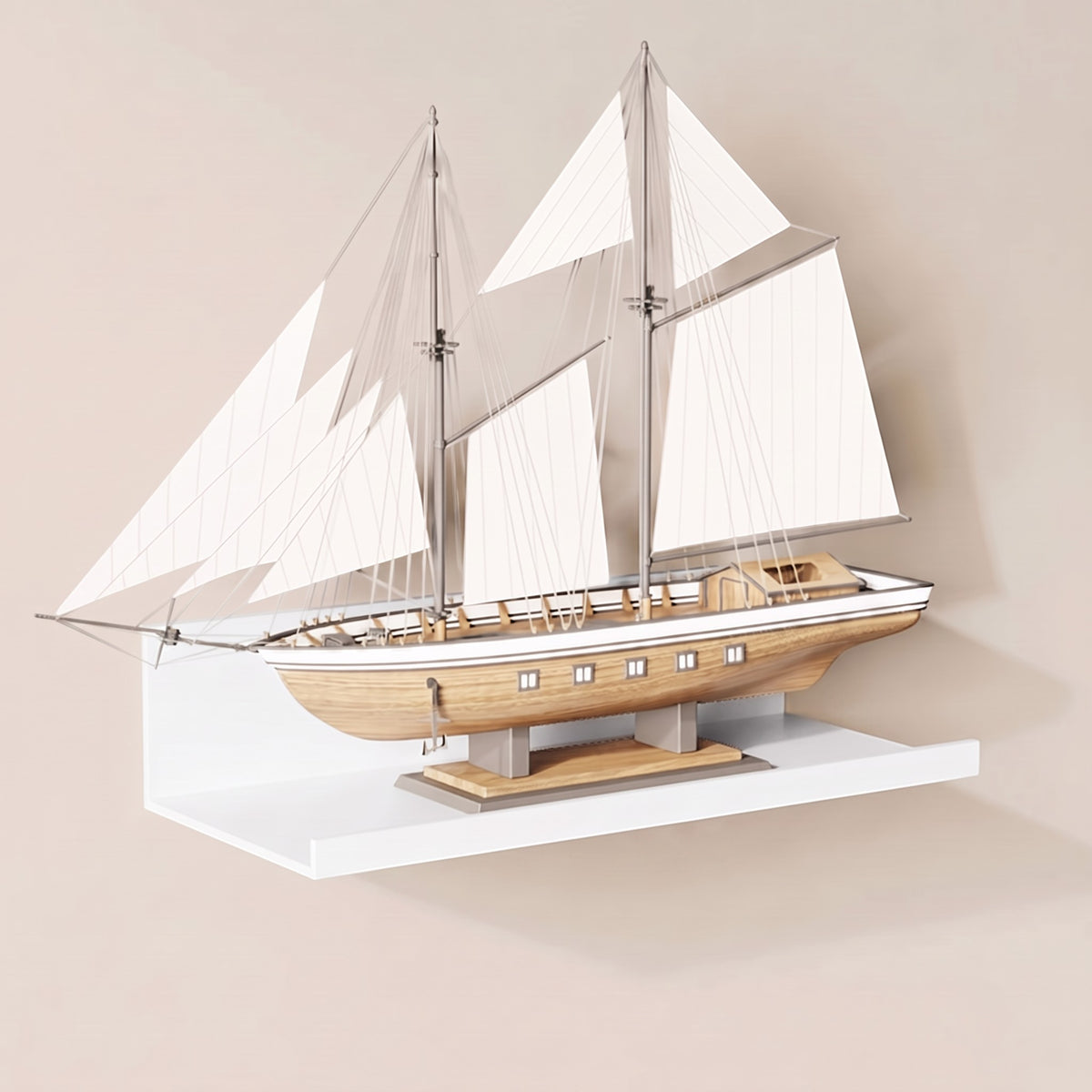 Étagère Murale Flottante en Aluminium - Aluvia