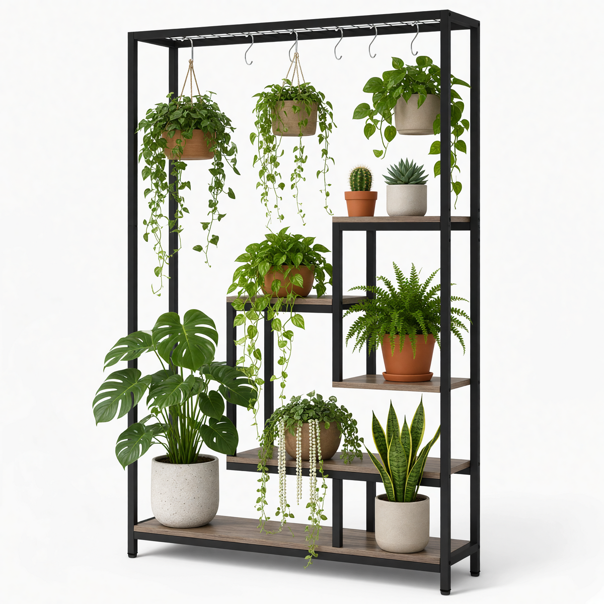 Étagère à plantes bois et métal Floréa — vue 8