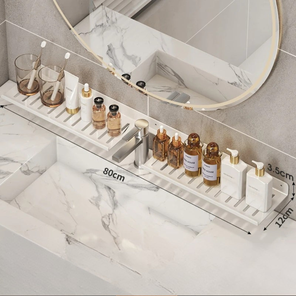 Étagère Murale Salle de Bain pour Lavabo - Murivo