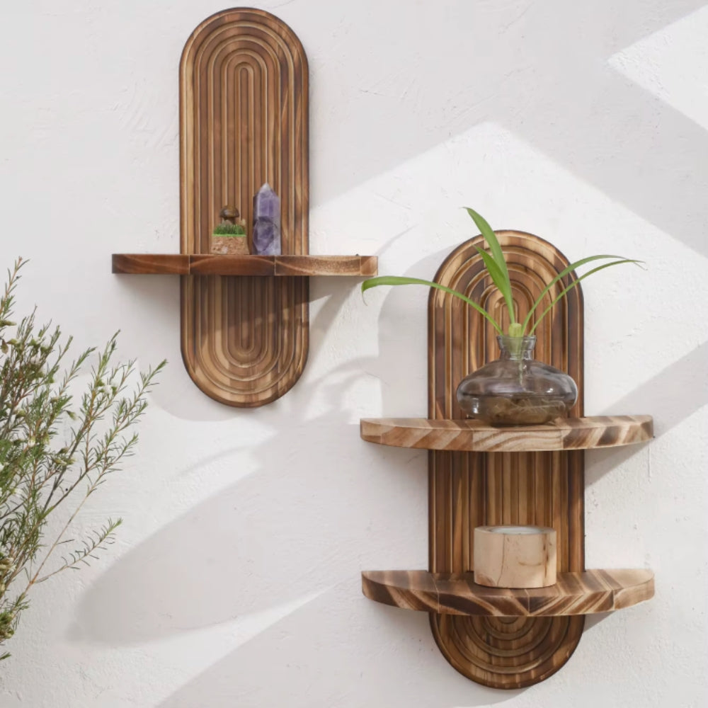 Étagère Murale Bois Design - Panella
