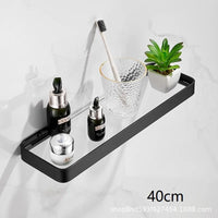 Étagère Murale Salle de Bain en Verre Trempé - Veloria