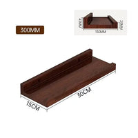 Étagère Murale en Bois avec Rebord - Arvola