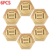 Support Mural Hexagonal pour Médailles en Bois - Medoria