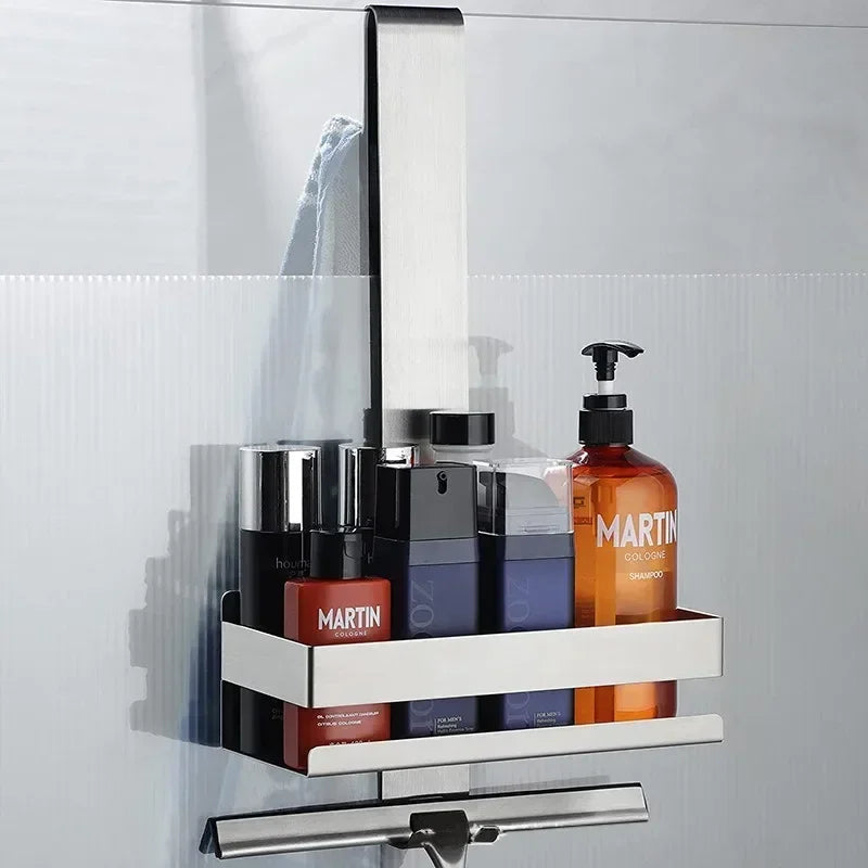 Étagère Murale Salle de Bain avec Support - Murexio