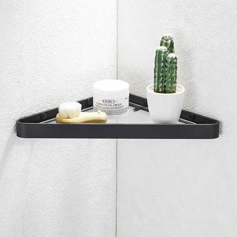 Étagère Murale Salle de Bain d'Angle - Shelvia