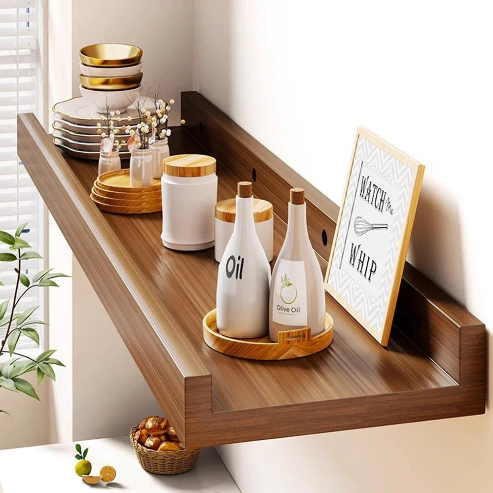 Étagère Murale en Bois 60 cm - Leolia