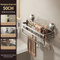 Étagère Murale Salle de Bain à Ventouses - Sorelia