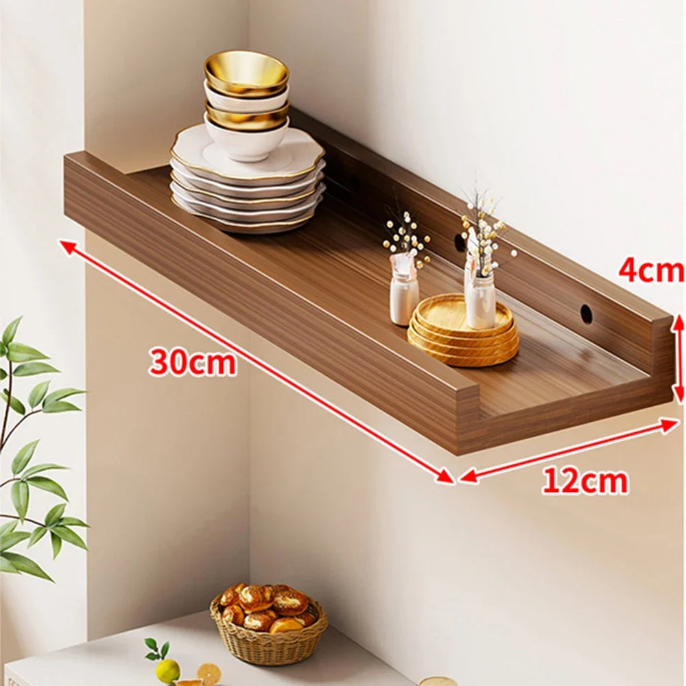 Étagère Murale en Bois 60 cm - Leolia
