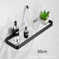 Étagère Murale Salle de Bain en Verre Trempé - Veloria
