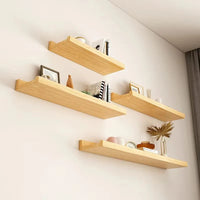 Étagère Murale en Bois avec Rebord - Arvola