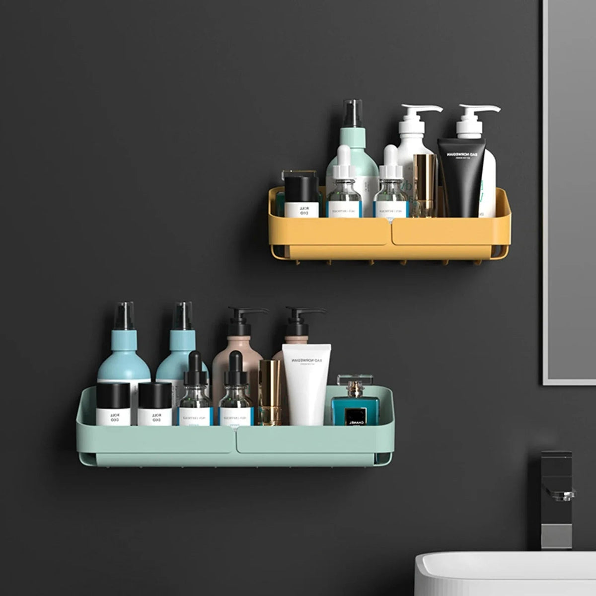 Étagère Murale Salle de Bain Litap – vue 3