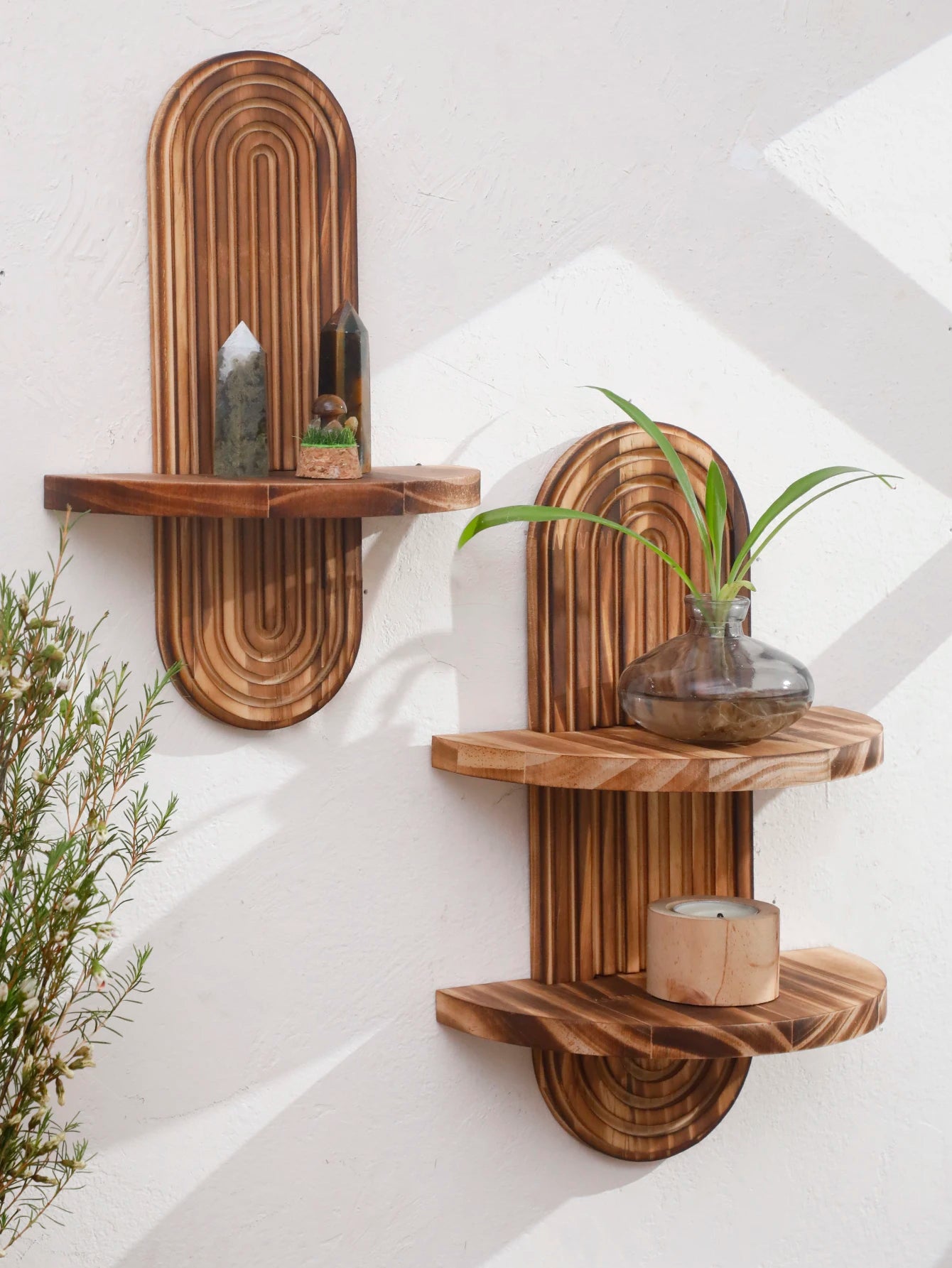 Étagère Murale Bois Design - Panella
