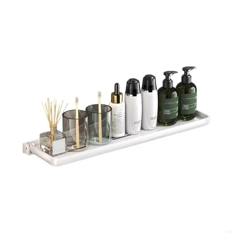 Étagère Murale Salle de Bain Pliable - Shelvia