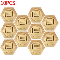 Support Mural Hexagonal pour Médailles en Bois - Medoria