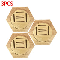 Support Mural Hexagonal pour Médailles en Bois - Medoria