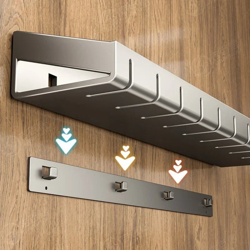 Étagère Murale Cuisine pour Épices en Aluminium - Spicera