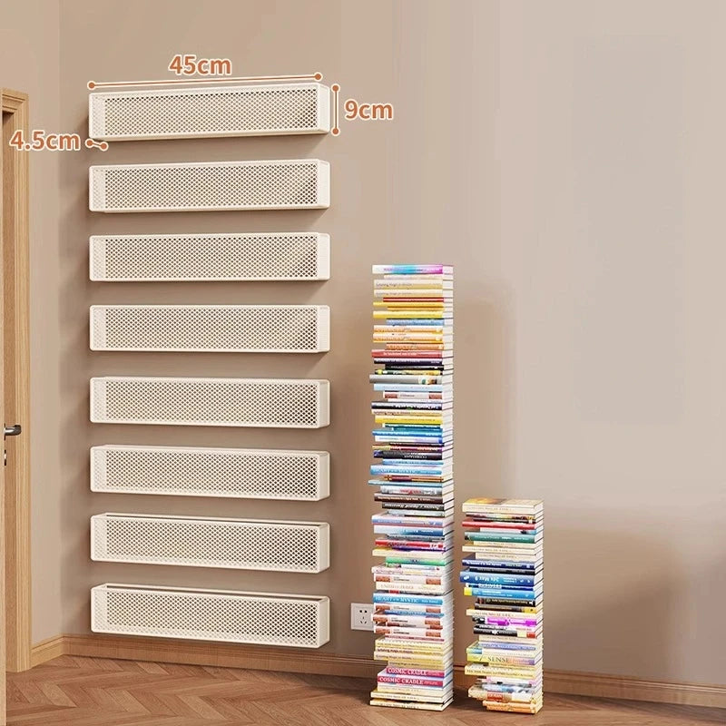 Étagère Murale Fer pour Livres Enfant - Nolia