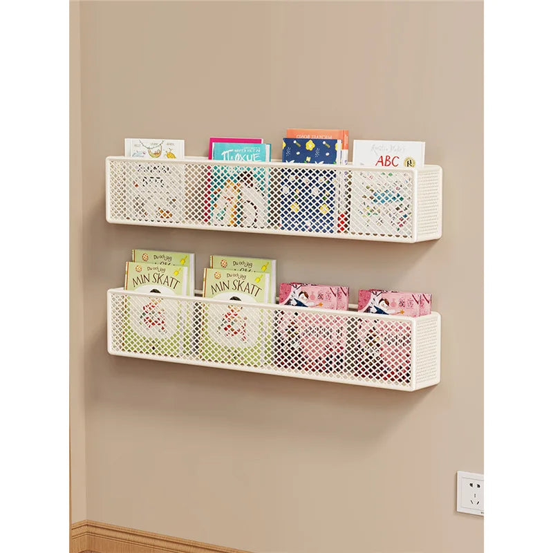 Étagère Murale Fer pour Livres Enfant - Nolia
