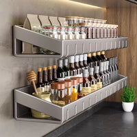 Étagère Murale Cuisine pour Épices en Aluminium - Spicera