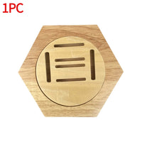 Support Mural Hexagonal pour Médailles en Bois - Medoria