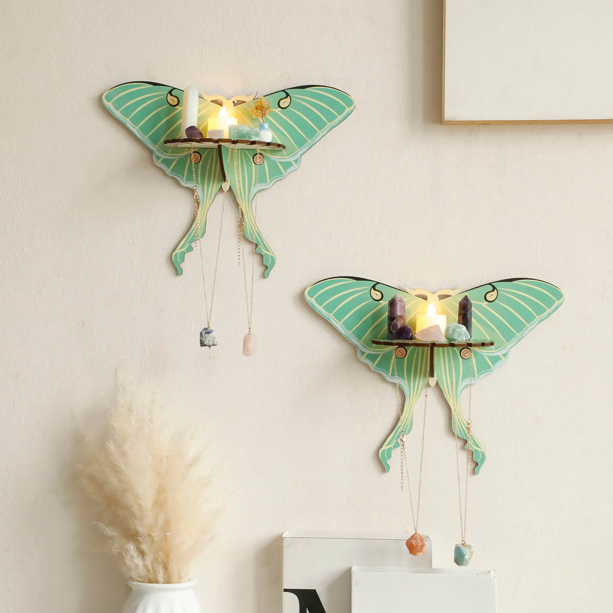 Étagère Murale Papillon en Bois - Papillia