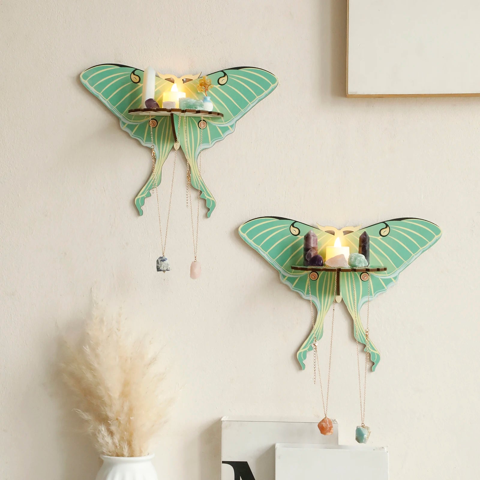 Étagère Murale Papillon en Bois - Papillia