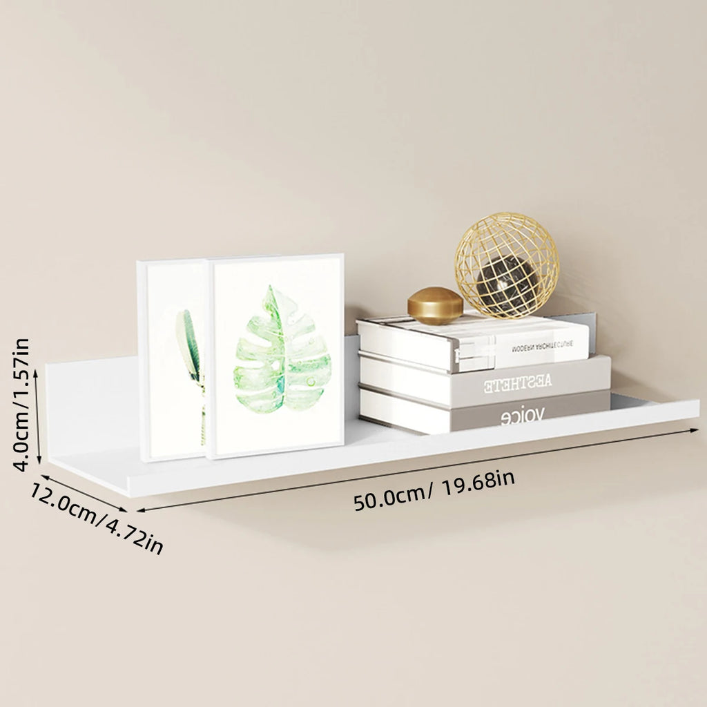 Étagère Murale Flottante en Aluminium - Aluvia