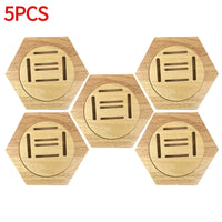 Support Mural Hexagonal pour Médailles en Bois - Medoria