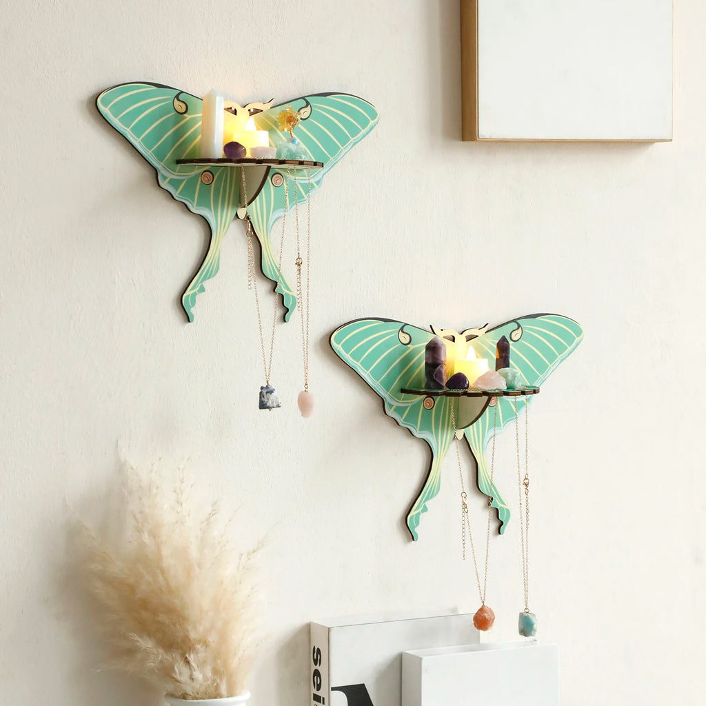 Étagère Murale Papillon en Bois - Papillia