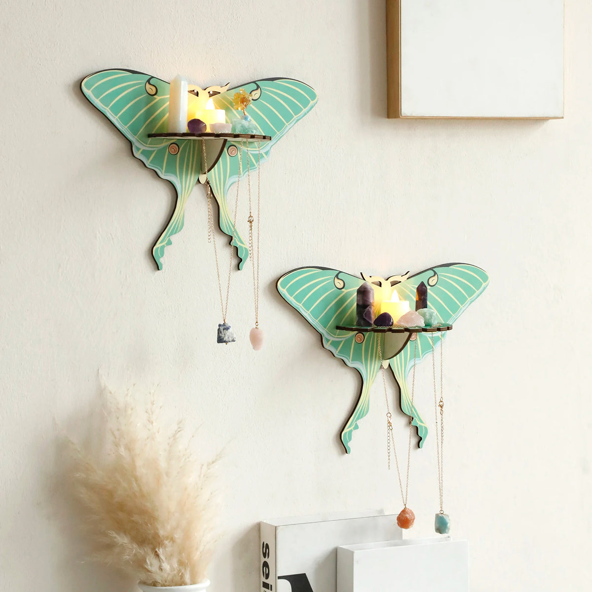 Étagère Murale Papillon en Bois - Papillia