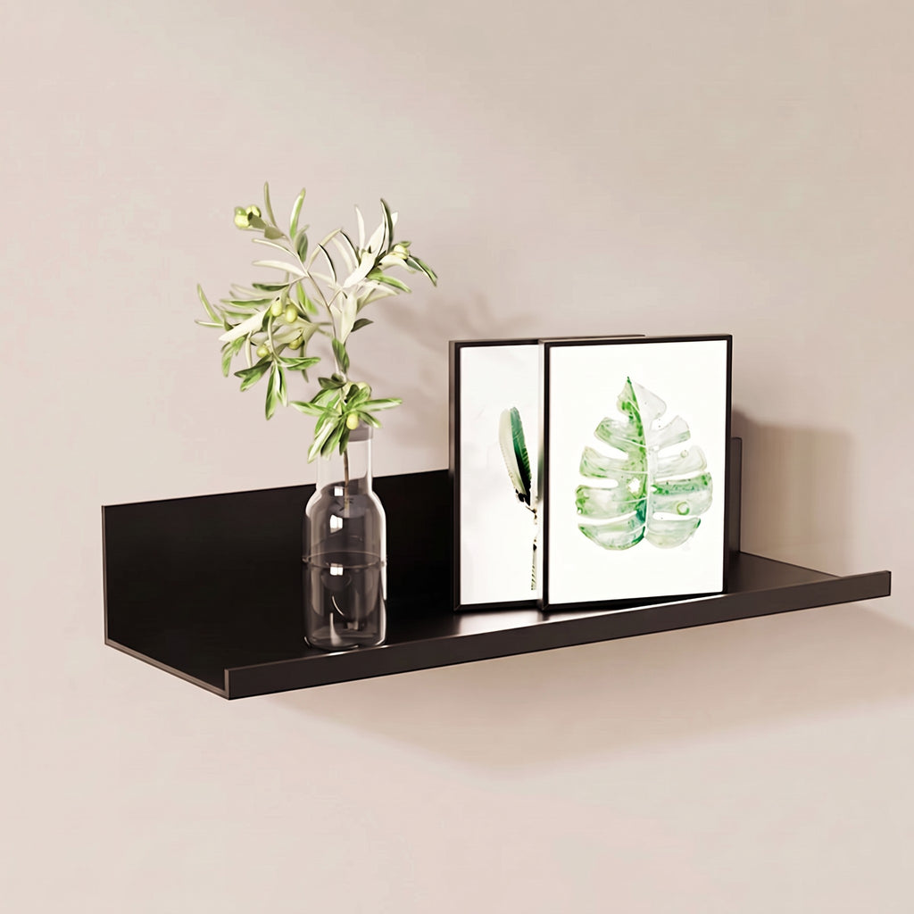 Étagère Murale Flottante en Aluminium - Aluvia