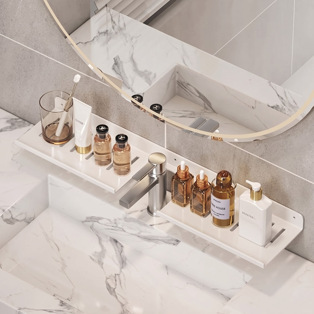 Étagère Murale Salle de Bain pour Lavabo - Murivo
