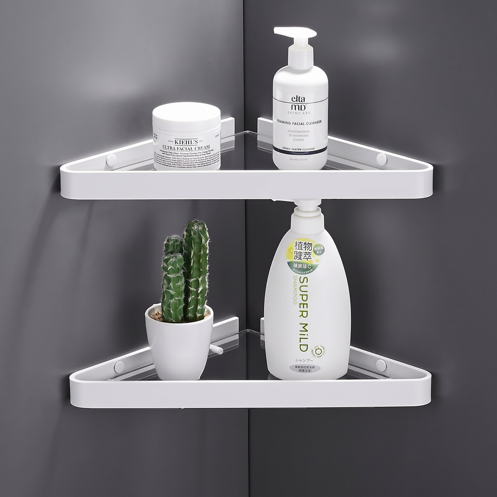 Étagère Murale Salle de Bain d'Angle Shelvia – vue 2