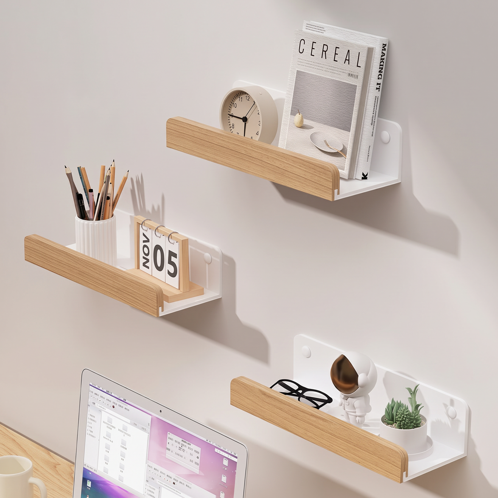 Étagère Murale Bois Lucmi – vue 2