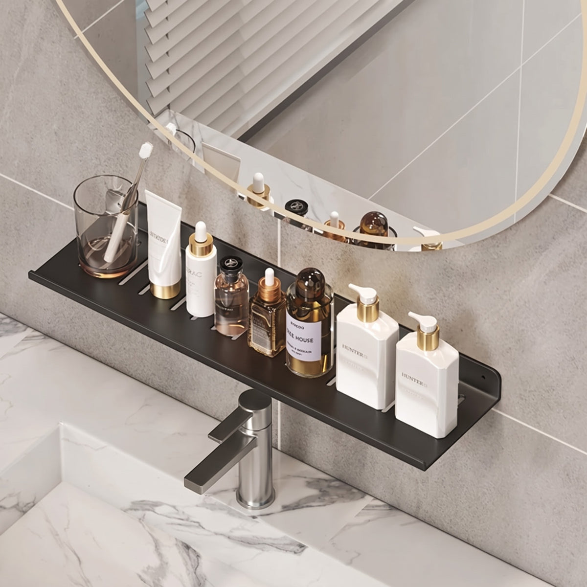 Étagère Murale Salle de Bain - Muratika
