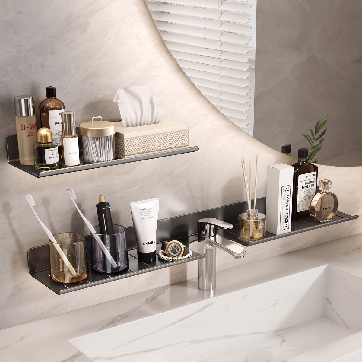 Étagère Murale Salle de Bain Muratika – vue principale