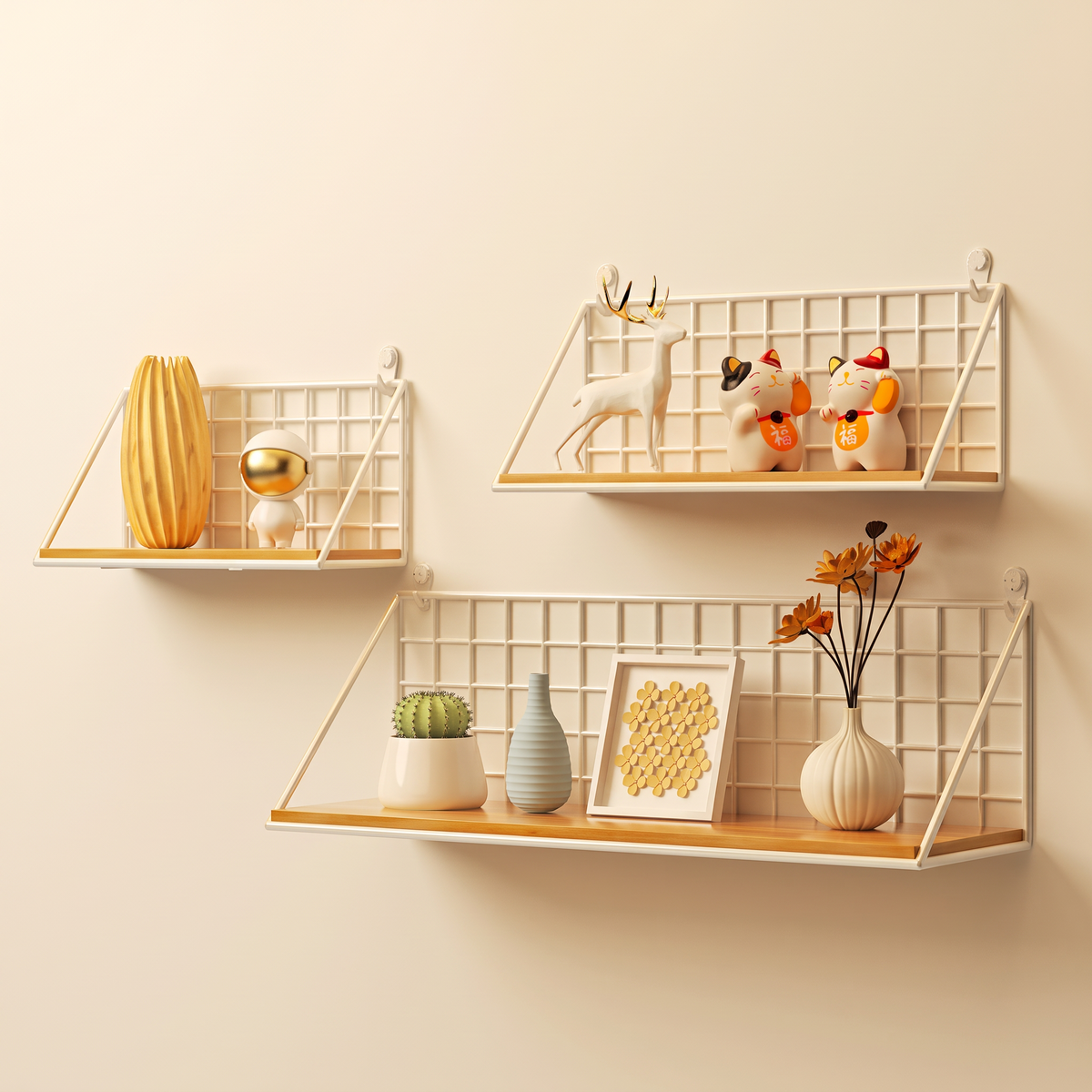Étagère Murale Bois et Métal Etaglo – vue 3